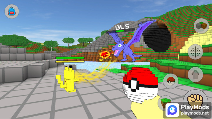 Pixelmon Trainer Craft: CatchMod  Apk v5.0(No Ads)