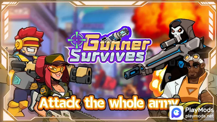 Gunner SurvivesMod  Apk v1.1(Unlimited Money)