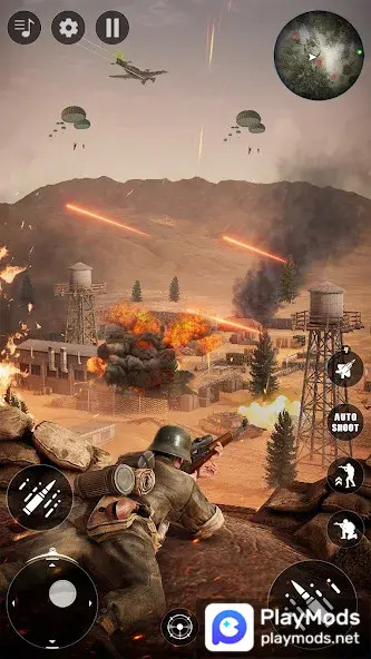 Sniper War Attack 3D Gun GamesMod  Apk v1.0.2(Unlimited Money)