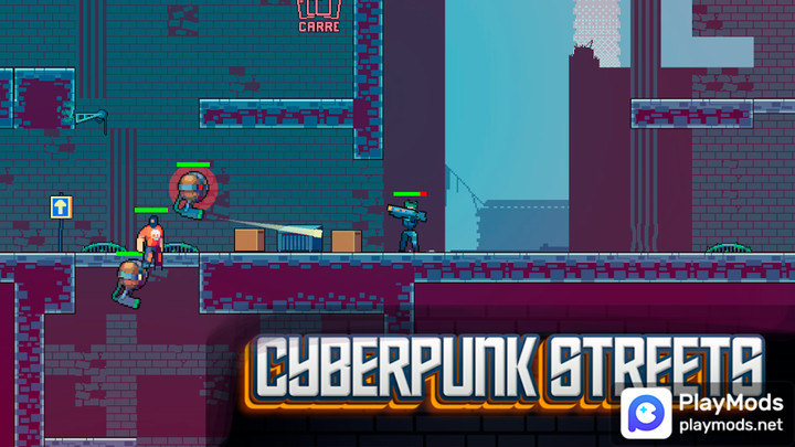 Cyber Streets: City CellsMod  Apk v0.2.23(Unlimited Money)