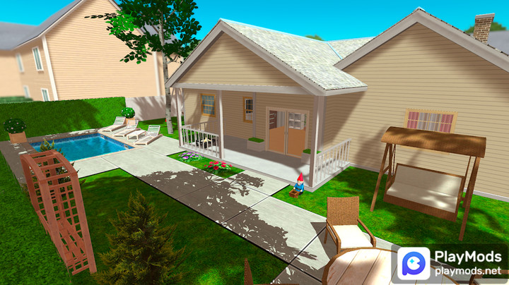 House Designer : Fix & FlipMod  Apk v1.1472(You can play in the whole house)