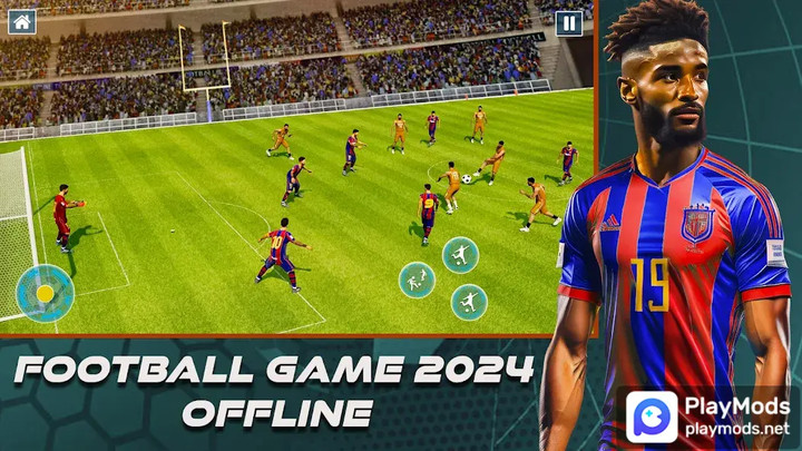 Football Games 2024 OfflineMod  Apk v1.5(Speed change)