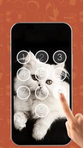 Kitty Cat Pin Lock Screen