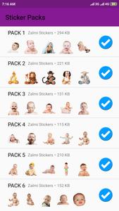 Cute Baby Stickers - WASticker