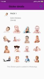 Cute Baby Stickers - WASticker