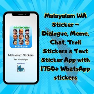 Malayalam WAStickers for Chat