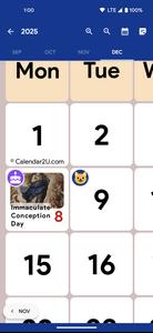 Colombia Calendar