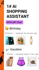 AI Shopping list: Wisher GPT