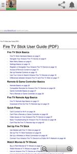 Amazon Fire TV Stick Guide