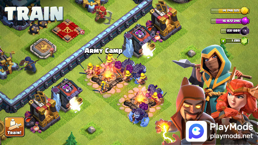 Clash of Clans Magic S1Mod  Apk v15.547.18(Unlimited coins)