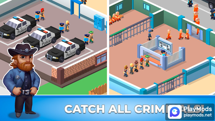 Police Department TycoonMod  Apk v1.0.11(Unlimited Resources)