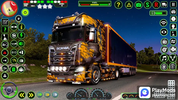 Euro Truck Driving- Truck GameMod  Apk v2.0(Speed change)