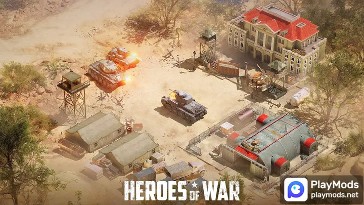 Heroes of War: Idle army gameMod  Apk v2.8.1(Speed change)