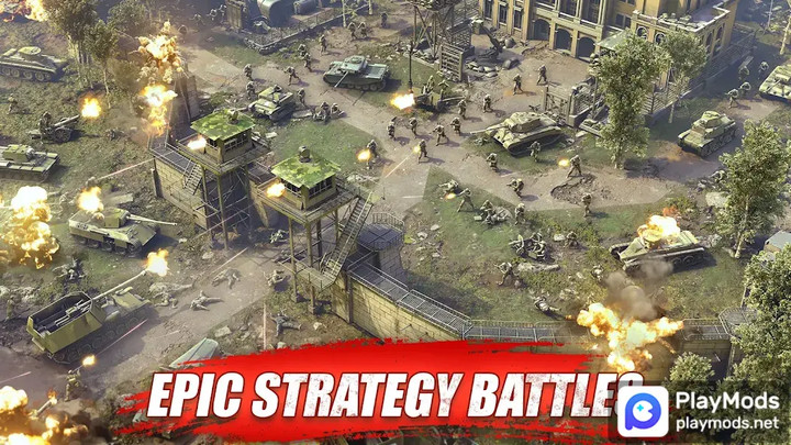 Heroes of War: Idle army gameMod  Apk v2.8.1(Speed change)