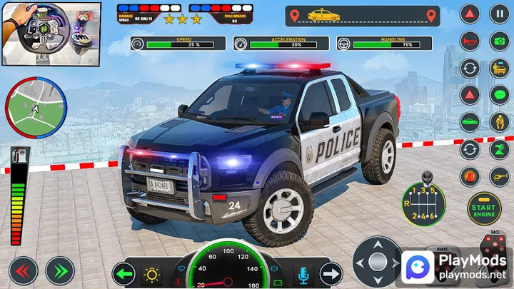 Police Car Driving: Car GamesMod  Apk v1.0.85(Speed change)