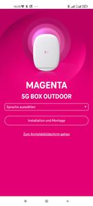 Magenta 5G Box Outdoor App