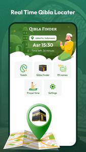 Prayer Times & Qibla Finder