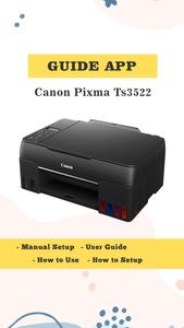 Canon Pixma Ts3522 instruction