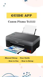 Canon Pixma Ts3522 instruction