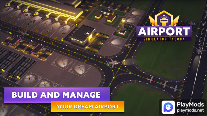 Airport Simulator TycoonMod  Apk v1.02.0802(Unlimited Money)