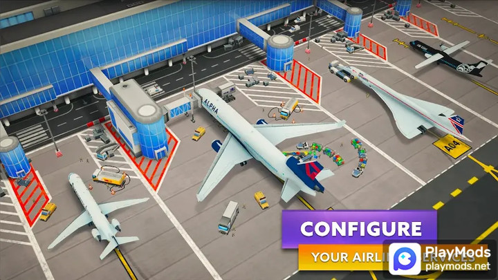 Airport Simulator TycoonMod  Apk v1.02.0802(Unlimited Money)