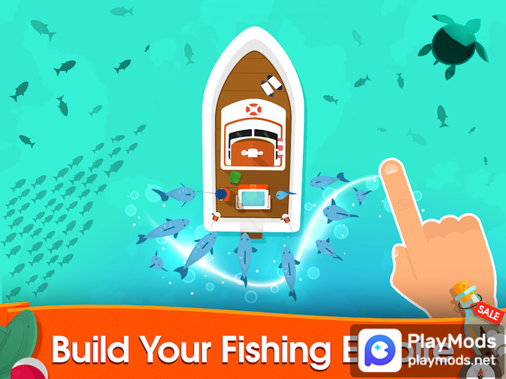 Hooked Inc: Fisher TycoonMod  Apk v2.30.1(Unlimited Money)