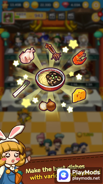 Run a Chinese RestaurantMod  Apk v1.0.4(Unlimited Resources)