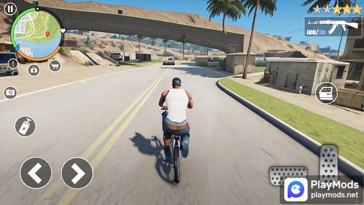 San Crime: Gangs Andreas CityMod  Apk v0.2(Speed change)