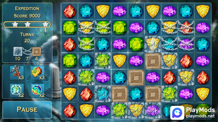 Forgotten Treasure 2 - Match 3Mod  Apk v1.26.99(Unlimited currencies)