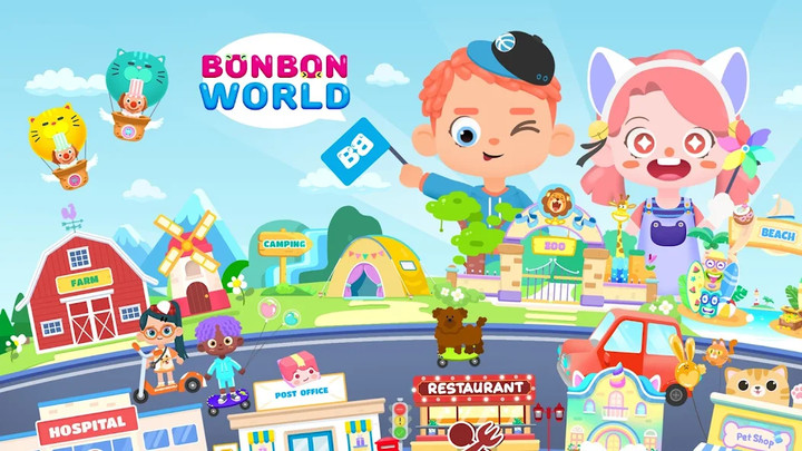 BonBon Life World Kids Games Apk v0.33