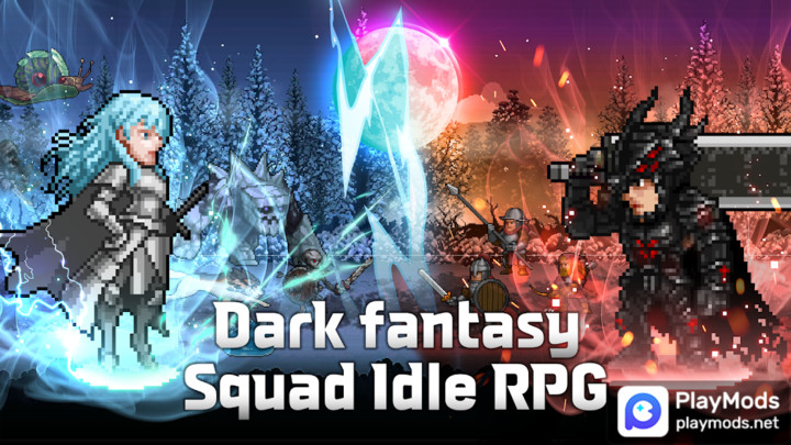 Dark Clan: Squad Idle RPGMod  Apk v1.0.8(mod menu)