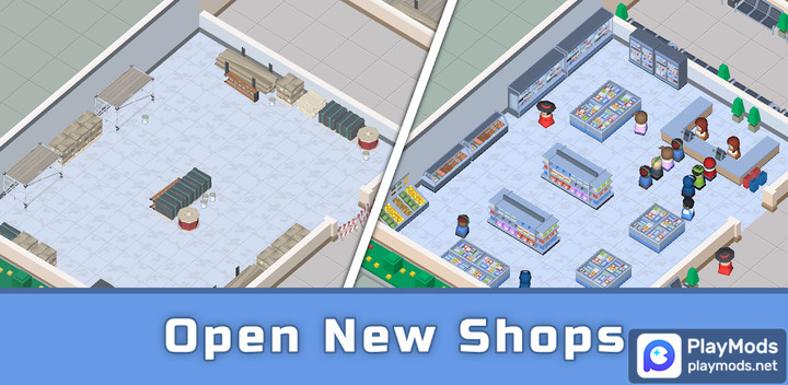 Idle Shop Empire TycoonMod  Apk v0.7.22(Speed change)