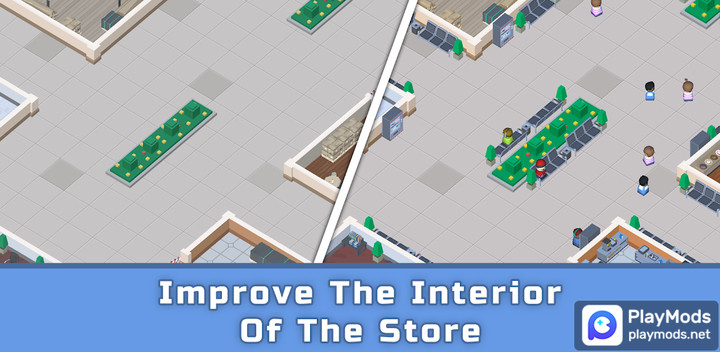 Idle Shop Empire TycoonMod  Apk v0.7.22(Speed change)