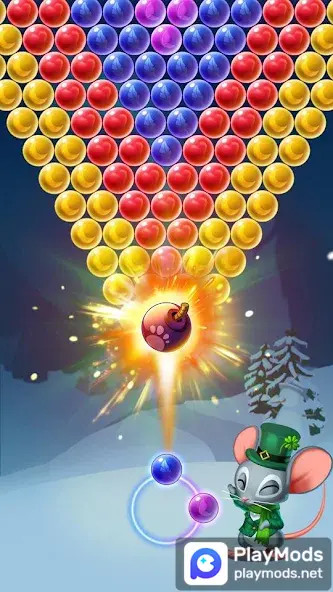 Bubble Shooter - Buster & PopMod  Apk v1.103.1(Speed change)