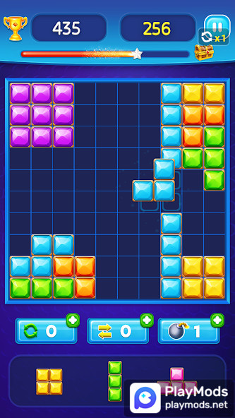 Block Puzzle - Gem BlockMod  Apk v2.0(Speed change)