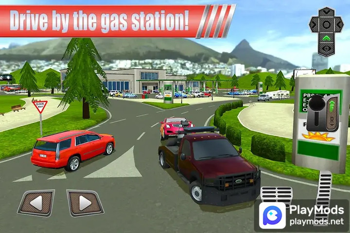 Gas Station: Car Parking SimMod  Apk v2.7(Speed change)