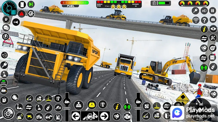 City Construction: Snow GamesMod  Apk v1.33(Speed change)