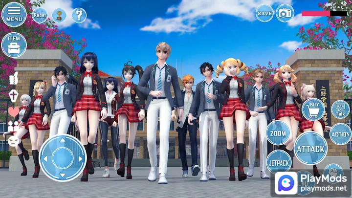 My High School Life SimulatorMod  Apk v1.16(No Ads)