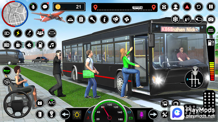 Bus Simulator - Driving GamesMod  Apk v1.12(No Ads)