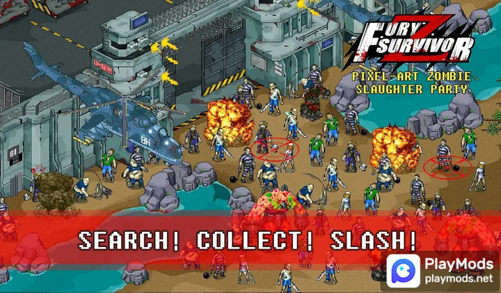 Fury Survivor: Pixel ZMod  Apk v1.066(No Ads)