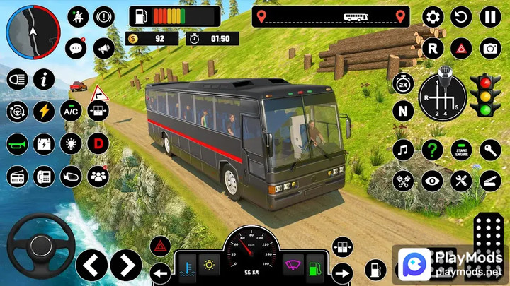 Offroad Bus Simulator Bus GameMod  Apk v3.39(No Ads)