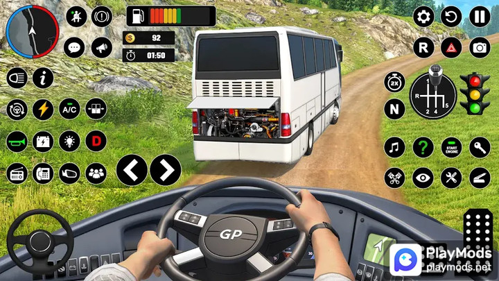 Offroad Bus Simulator Bus GameMod  Apk v3.39(No Ads)