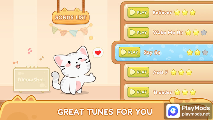 Cat Dash: Cute Cat Music GameMod  Apk v1.0.1(Unlimited currencies)