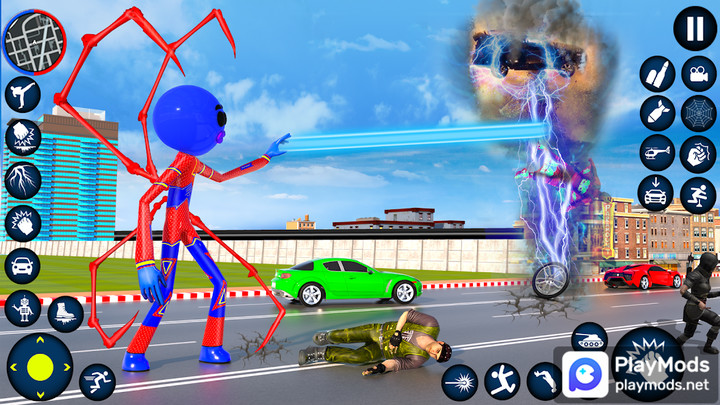 Spider Fighter Man Spider HeroMod  Apk v1.0.12(Unlimited currencies)