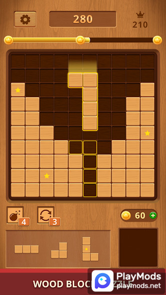 Wood Block Puzzle - Block GameMod  Apk v1.18(No Ads)