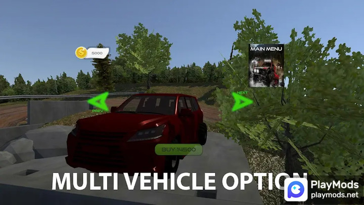 OffRoad 4x4 Car Driving GameMod  Apk v4(Speed change)