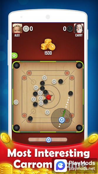 Carrom Board Disc Pool GameMod  Apk v1.0(No Ads)