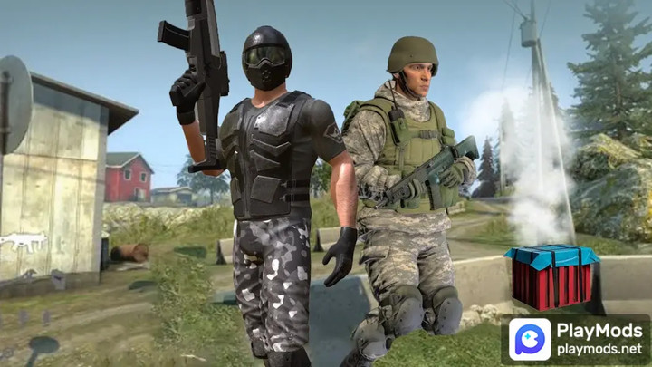 Commando Missions Game offlineMod  Apk v3.4(God Mode)