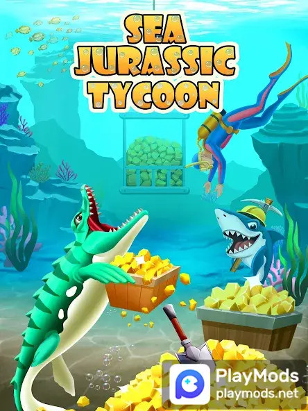 Sea Jurassic TycoonMod  Apk v15.0(No Ads)