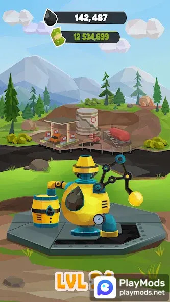 Oil Tycoon: Gas Idle FactoryMod  Apk v4.7.5(Unlimited Money)